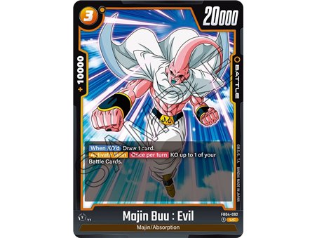 Majin Buu : Evil (Uncommon)
