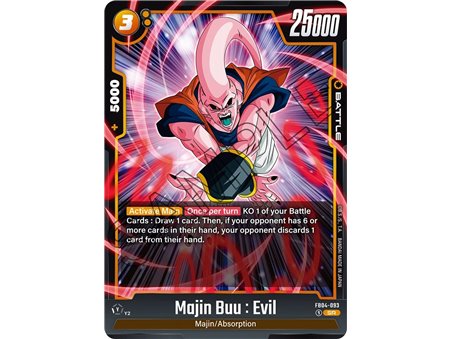 Majin Buu : Evil (Super Rare)
