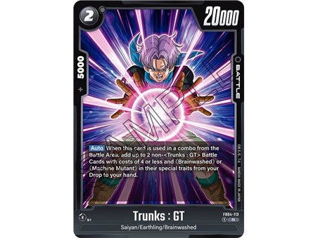 Trunks : GT (Rare)