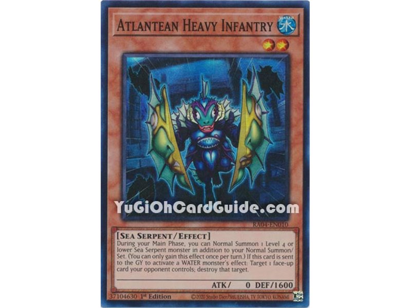 Atlantean Heavy Infantry (Secret Rare) 