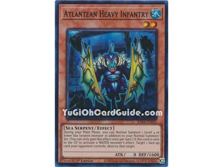 Atlantean Heavy Infantry (Collector's Rare)