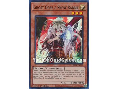 Ghost Ogre & Snow Rabbit (Quarter Century Secret Rare)