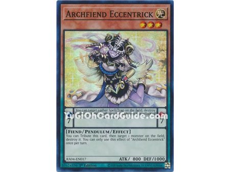 Archfiend Eccentrick (Super Rare)