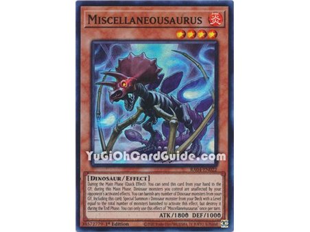 Miscellaneousaurus (Ultra Rare)