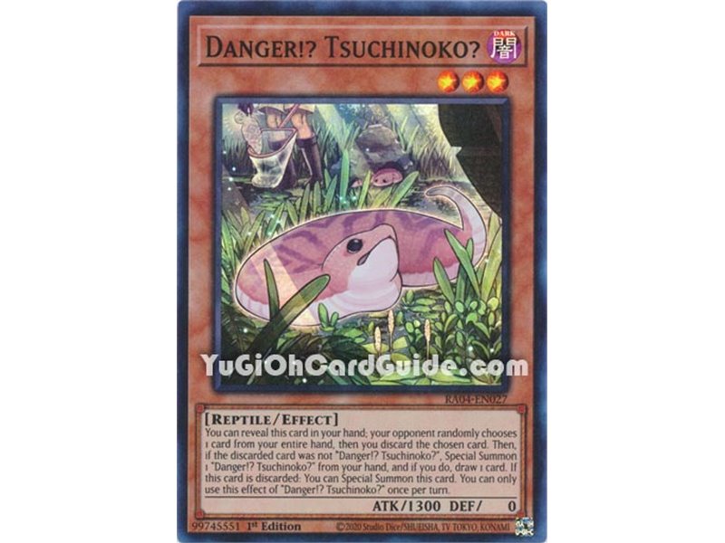 Danger!? Tsuchinoko? (Super Rare)