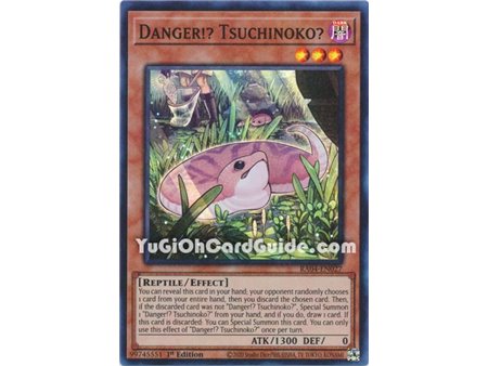 Danger!? Tsuchinoko? (Secret Rare) 