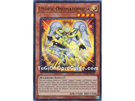 Utopic Onomatopoeia (Ultra Rare)
