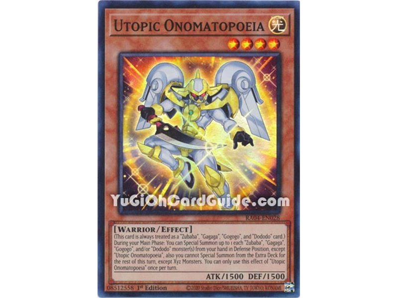 Utopic Onomatopoeia (Ultra Rare)