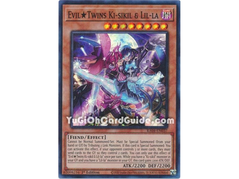 Evil★Twins Ki-sikil & Lil-la (Ultimate Rare)