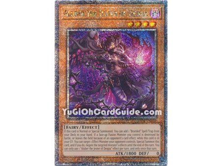 Aluber the Jester of Despia (New Artwork) (Quarter Century Secret Rare)