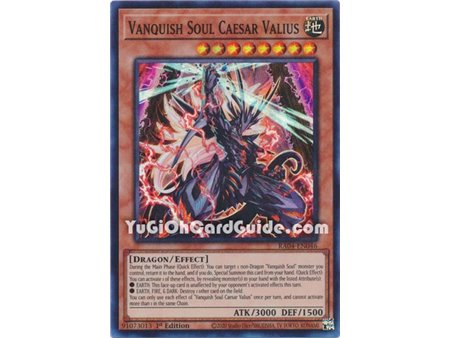 Vanquish Soul Caesar Valius (Collector's Rare)