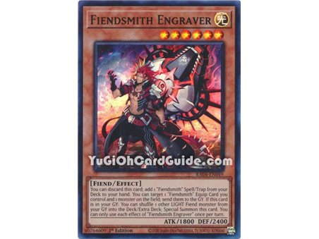 Fiendsmith Engraver (Super Rare)