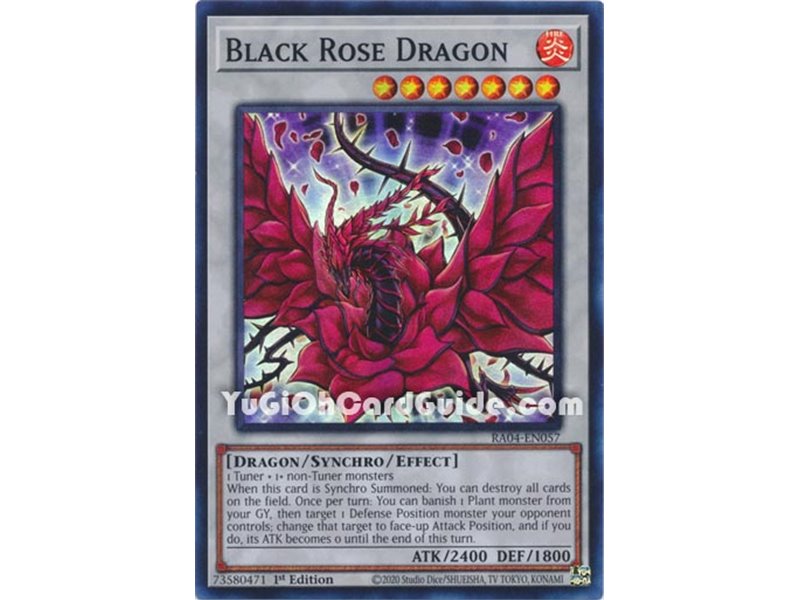 Black Rose Dragon (Secret Rare) 