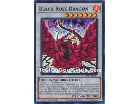 Black Rose Dragon (Ultimate Rare)
