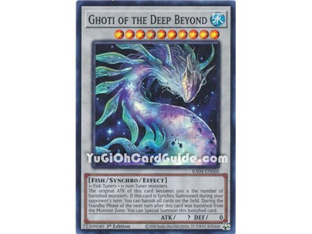Ghoti of the Deep Beyond (Ultra Rare)
