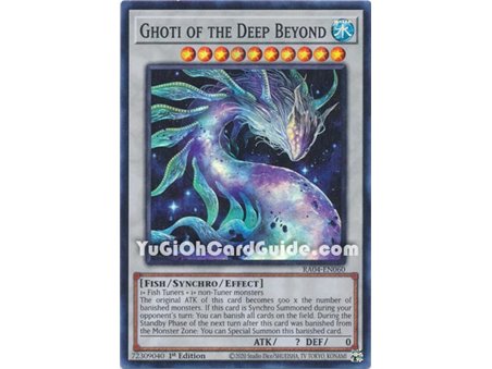 Ghoti of the Deep Beyond (Quarter Century Secret Rare)