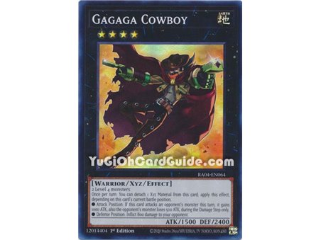 Gagaga Cowboy (Platinum Secret Rare)