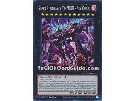 Super Starslayer TY-PHON - Sky Crisis (Platinum Secret Rare)