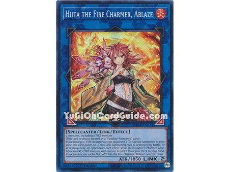 Hiita the Fire Charmer, Ablaze (Collector's Rare)