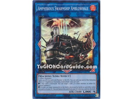Amphibious Swarmship Amblowhale (Secret Rare) 