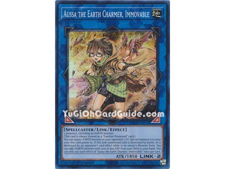 Aussa the Earth Charmer, Immovable (Platinum Secret Rare)