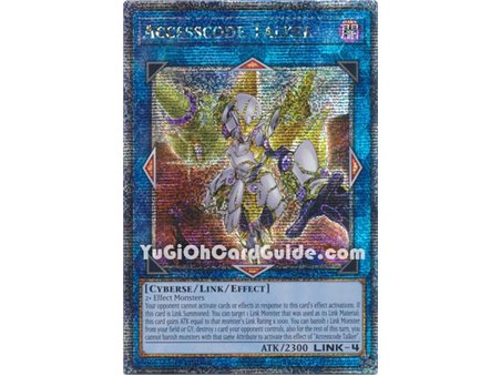 Accesscode Talker (New Artwork) (Quarter Century Secret Rare)