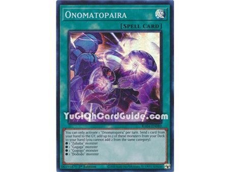 Onomatopaira (Super Rare)