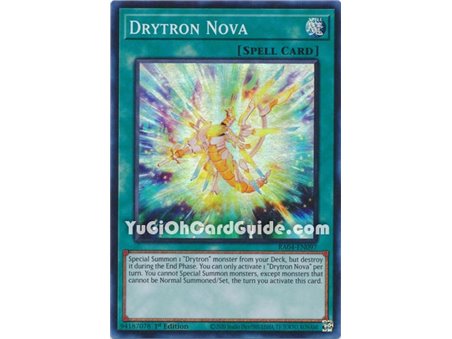 Drytron Nova (Platinum Secret Rare)