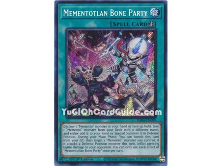 Mementotlan Bone Party (Quarter Century Secret Rare)