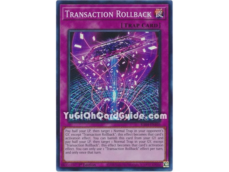 Transaction Rollback (Super Rare)