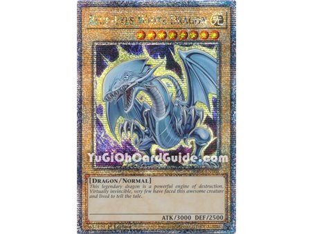 Blue-Eyes White Dragon (7th Artwork) (Quarter Century Secret Rare)