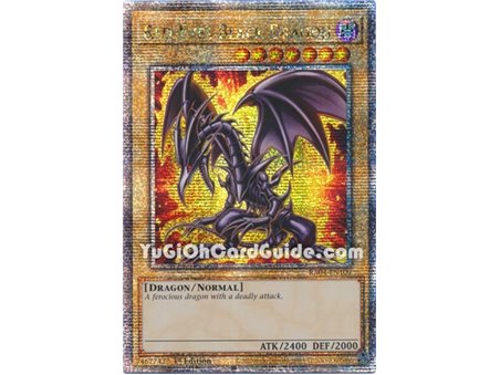 Red-Eyes Black Dragon (7th Artwork) (Platinum Secret Rare)
