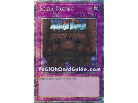 Royal Decree (Quarter Century Secret Rare)
