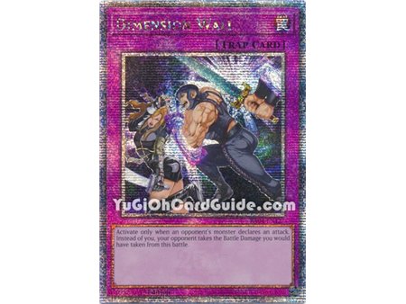 Dimension Wall (Quarter Century Secret Rare)