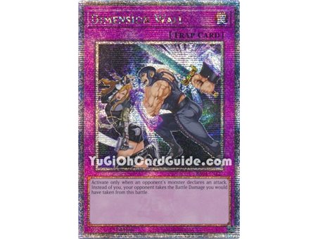 Dimension Wall (Quarter Century Secret Rare)