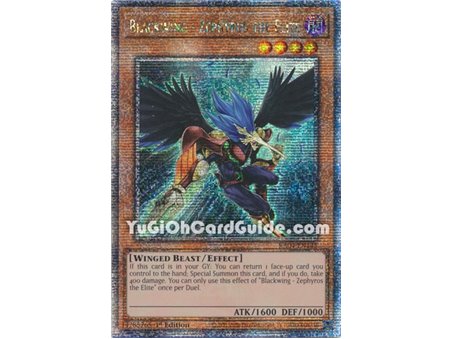 Blackwing - Zephyros the Elite (Platinum Secret Rare)