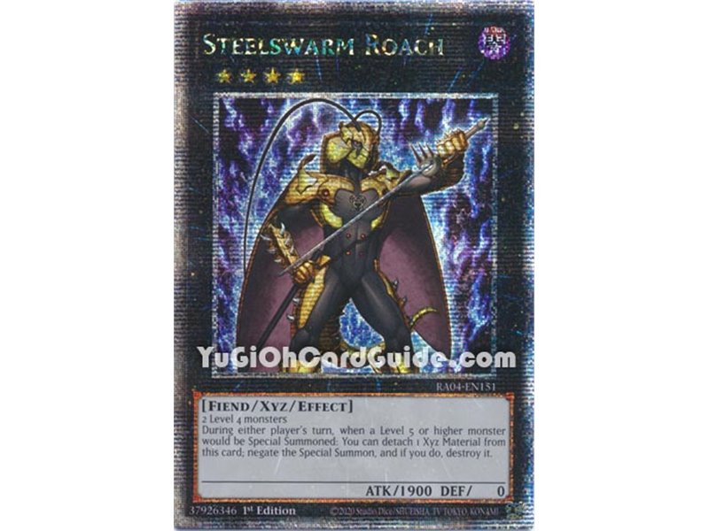 Steelswarm Roach (Platinum Secret Rare)