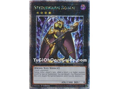 Steelswarm Roach (Platinum Secret Rare)
