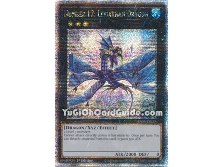 Number 17: Leviathan Dragon (Platinum Secret Rare)