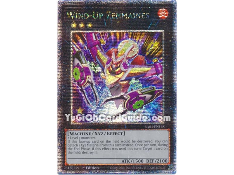 Wind-Up Zenmaines (Quarter Century Secret Rare)