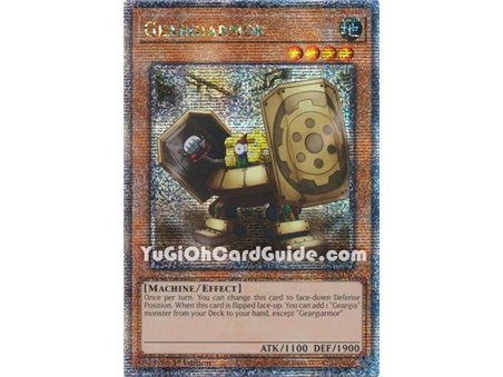 Geargiarmor (Quarter Century Secret Rare)