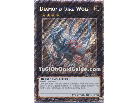 Diamond Dire Wolf (Platinum Secret Rare)
