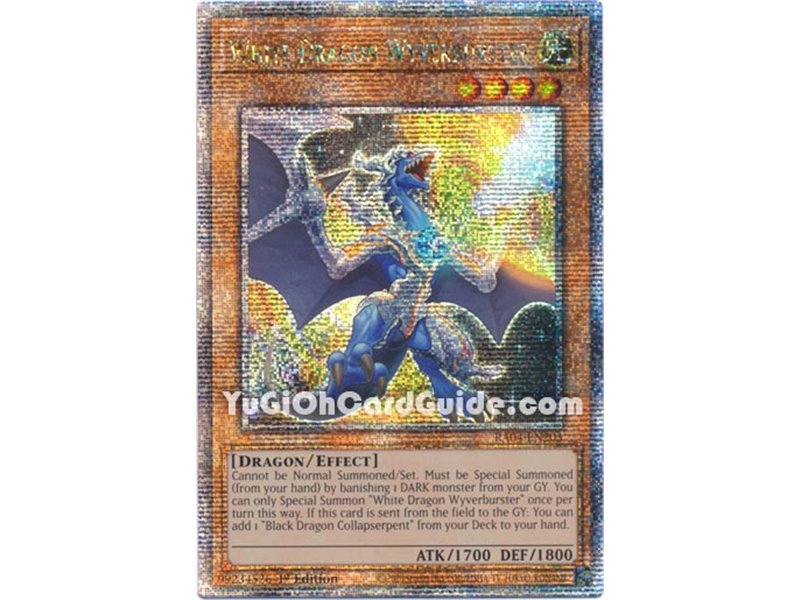 White Dragon Wyverburster (Quarter Century Secret Rare)