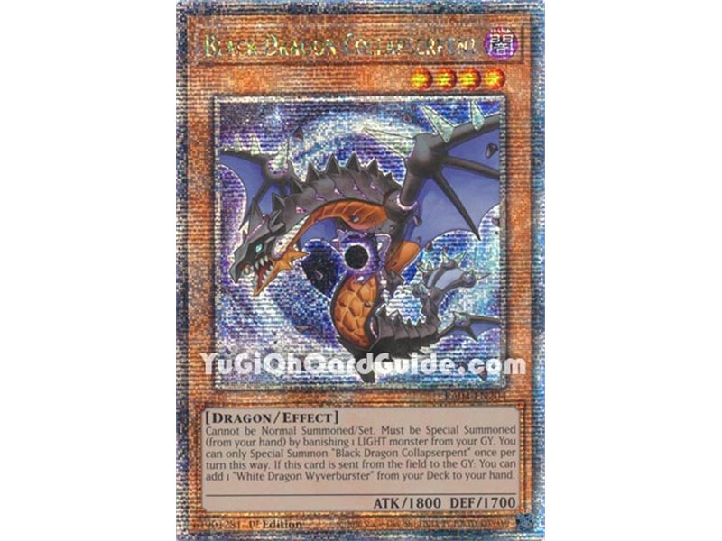 Black Dragon Collapserpent (Quarter Century Secret Rare)