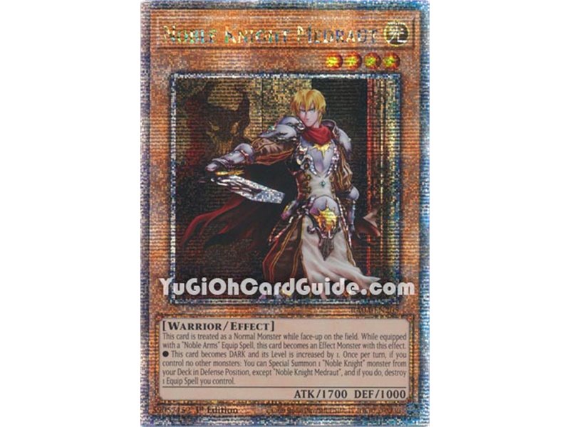 Noble Knight Medraut (Platinum Secret Rare)