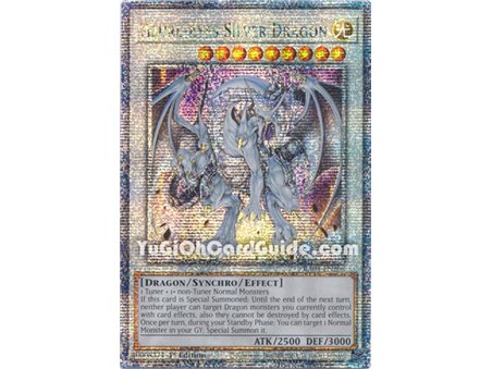 Azure-Eyes Silver Dragon (Quarter Century Secret Rare)