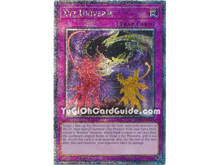 Xyz Universe (Quarter Century Secret Rare)