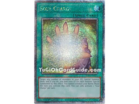 Soul Charge (Platinum Secret Rare)