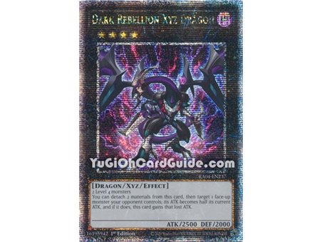 Dark Rebellion Xyz Dragon (Platinum Secret Rare)