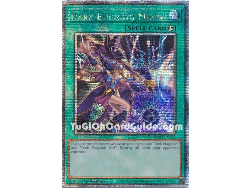 Dark Burning Magic (Quarter Century Secret Rare)